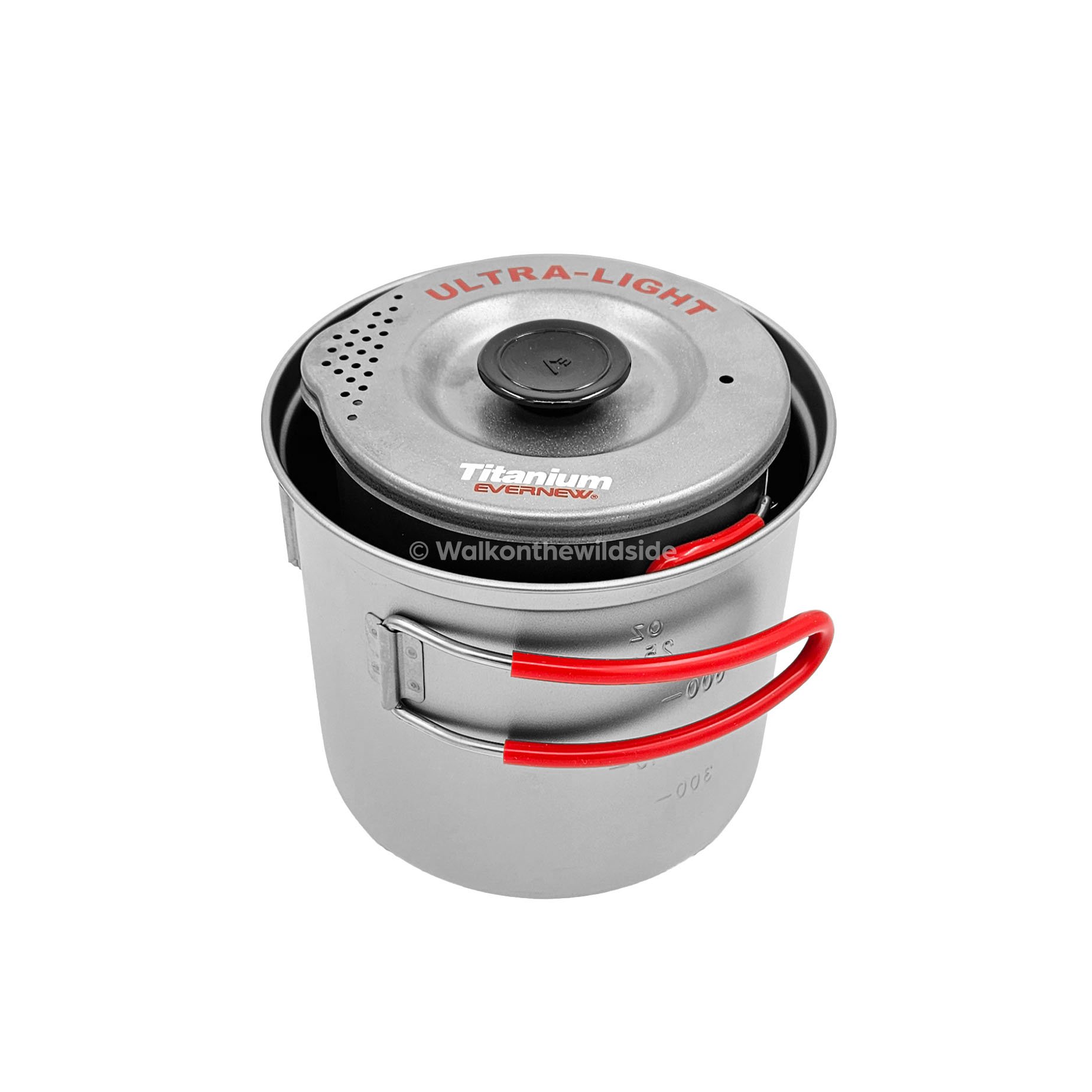 Evernew Ti UL Deep Pot 900 mit Pasta Pot S darin